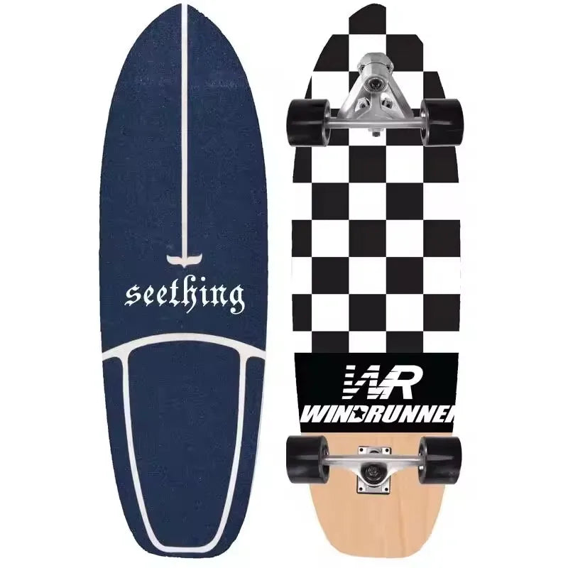 Land Surfboard Beginner Surfboard Exercise Brush Street Big Fish Board Walking Skateboard Longboard Penny Board For Beginner