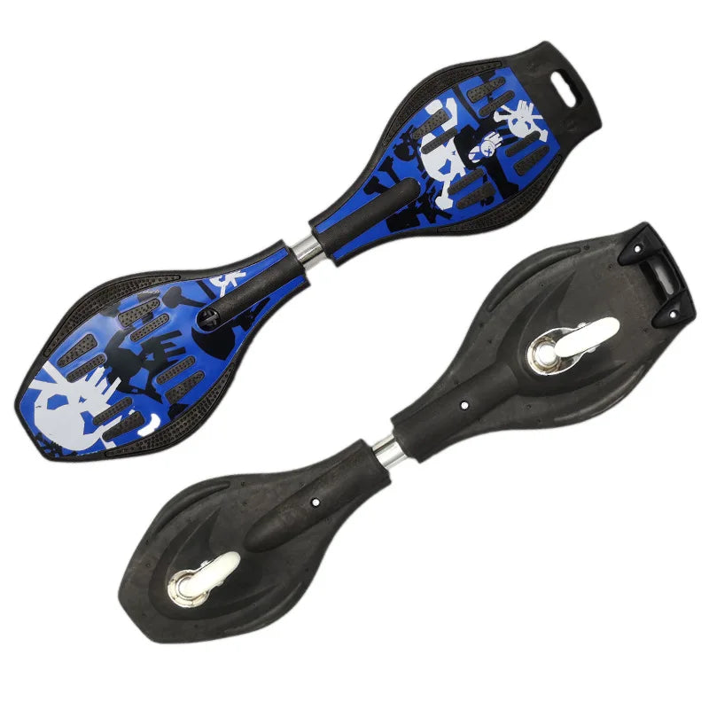 Skateboarding Beginner You Longban 2 Two Wheels 10 Adult Swinging 15 Vibrant Snake Scooter Wave Board Skateboard