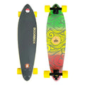 Professional Maple Double Kick Skateboard for Adults, Smooth Street Cruiser Longboard Dance Board for Commuting & Freeride